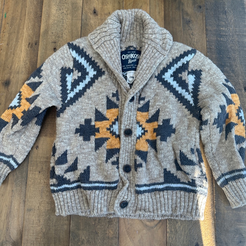 Aztec boys sweater